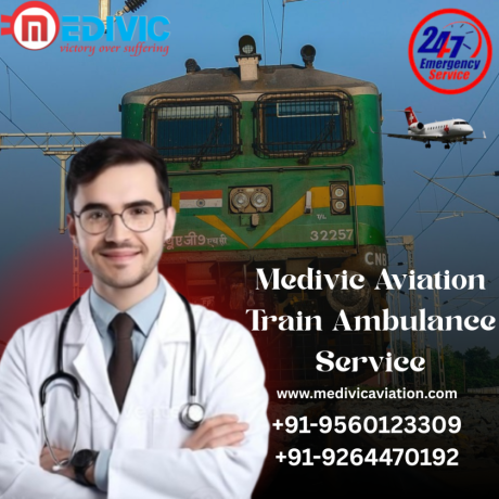 medivic-aviation-train-ambulance-service-in-varanasi-provide-timely-to-the-destination-big-0