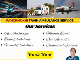 panchmukhi-train-ambulance-service-in-ranchi-discomforting-medical-transport-arranged
